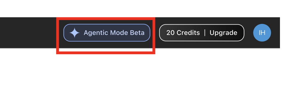 agentic-mode-entry-point