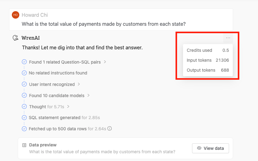 interactive mode token