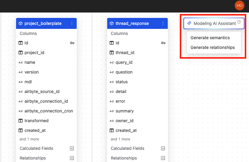 modeling ai assistant