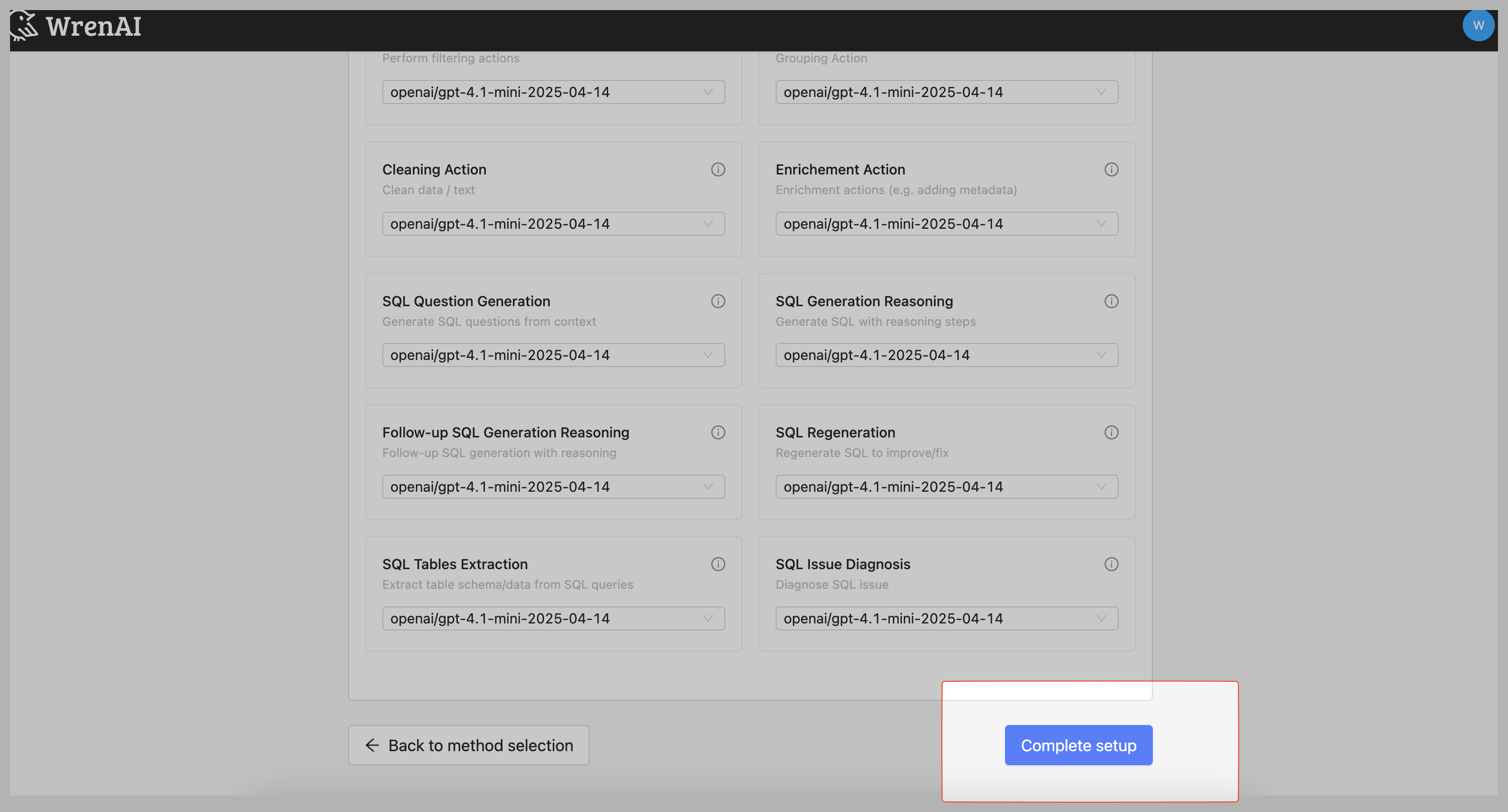 OpenAI complete setup