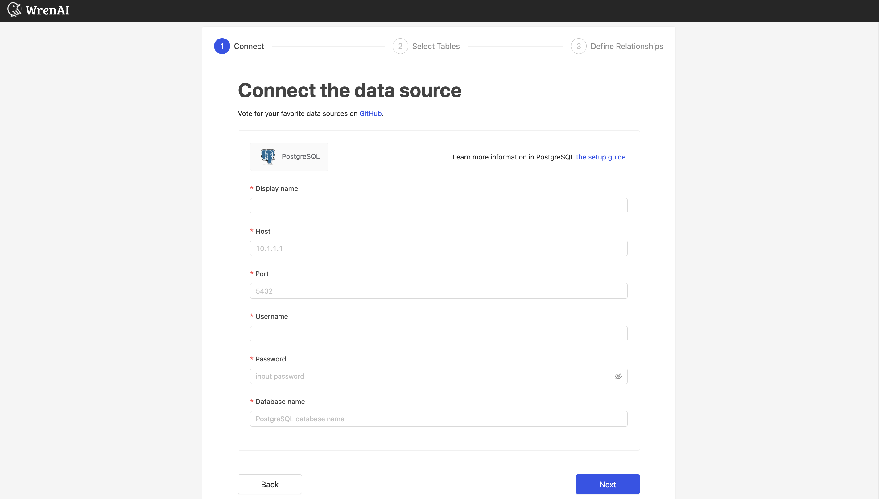 postgresql