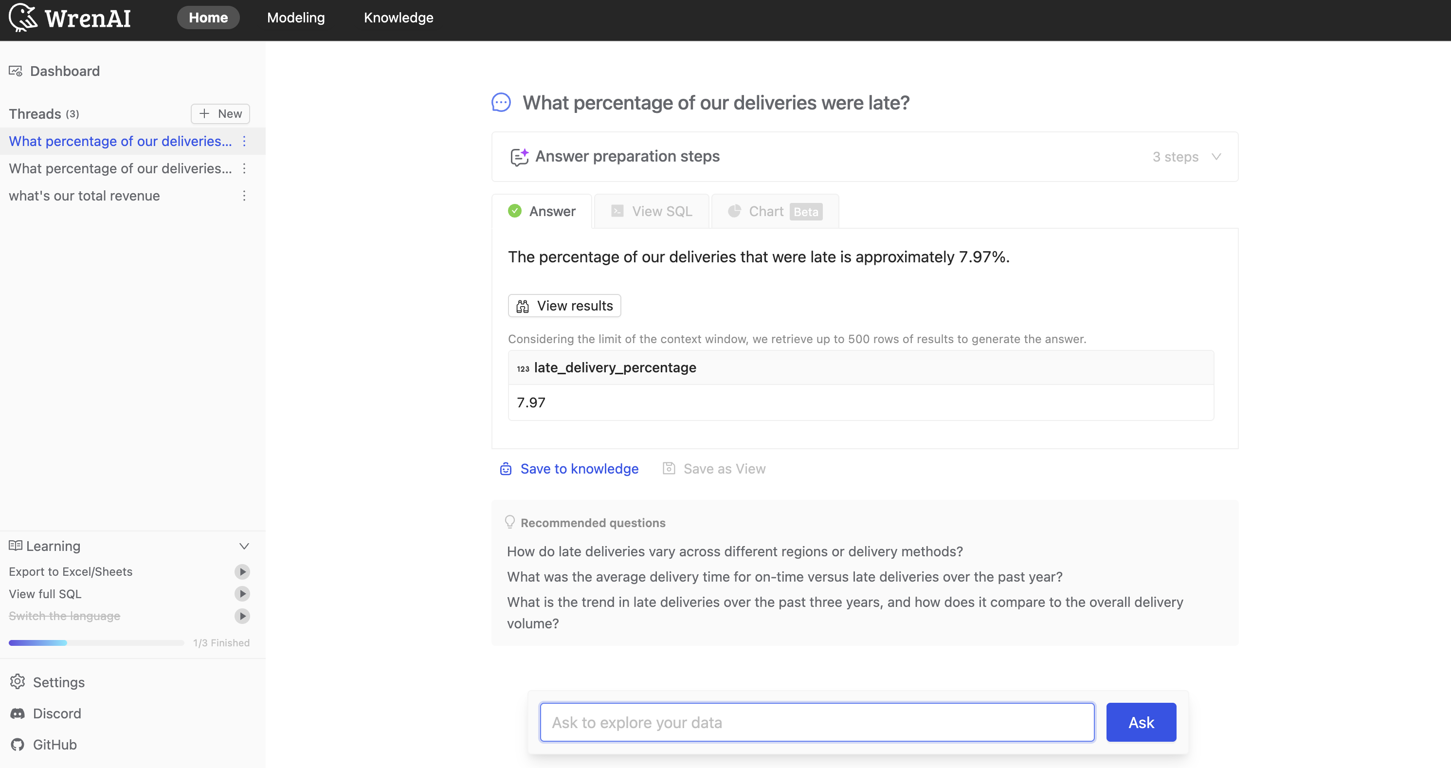 Question-Matching Instruction Example Answer